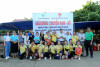 Hội Liên hiệp phụ nữ xã và xã Đoàn xã Sơn Thành Đông phối hợp tổ chức giải bóng chuyền.